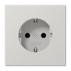 Kontaktligzda SCHUKO, 16 A 250 V ~, duroplasts, Serie LS, gaiši pelēks