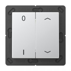 EnOcean slēdzis-raidītājs kanālu skaits 4, simboli 0 I un bultiņa, Serie A, alumīnijs