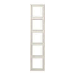 Rāmītis 5-vietīgs, vertikālā un horizontālā montāža, duroplasts, LS 990, ziloņkaula