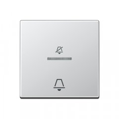 Taustiņš viesnīcām, simbols netraucēt un zvans, Serie A, alumīnijs