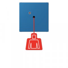 Avārijas izsaukšanas sistēmas vilkšanas poga  LS sērija bleu céruléen 31