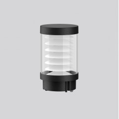 Apgaismes stabiņš LUPALO TOWER, 20 W, 810 lm, 830, anthracite, Phase-cut Bollards, D 187 H 243