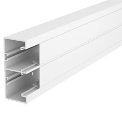 Ierīces instalācijas kanāls Rapid 45-2 2 53x130x2000, PVC, dzidri balts, 9010