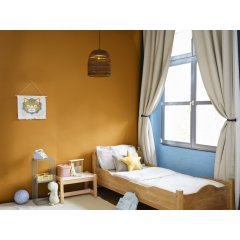 Decor Cardboard Bell Pendant E27 Brown