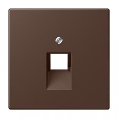 Virsma IAE/UAE-datu rozetei 1 x 8-polig, termoplasts lakots, Serie LS, terre d'ombre brûlée 31