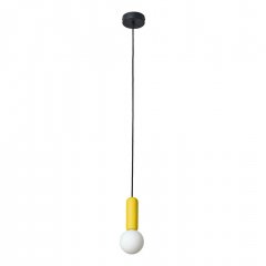 Decor Conrete Mic Pendant 1XG9 Yellow