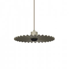 Decor Plissee Pendant E27 Beige