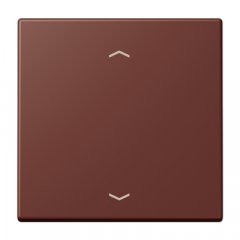 Taustiņs 1-viet, ar virzienrādītāju, Serie LS, terre sienne brûlée 31