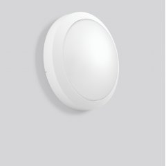 Gaismeklis ROUNDED maxi, white, on/off Ceiling and wall luminaires, D 400 H 120, Opal glass