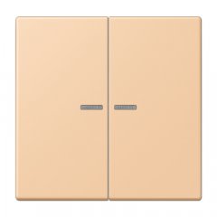 Taustiņs KNX slēdzim ar indikācijas logu 2-viet, Serie LS, terre sienne claire 31