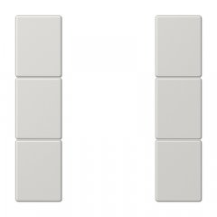 Taustiņs 3-viet, F50, Serie LS, gaiši pelēks