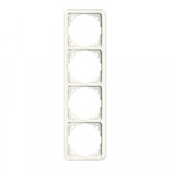 Rāmītis 4-vietīgs, vertikālā un horizontālā montāža, duroplasts, ST 550, ziloņkaula