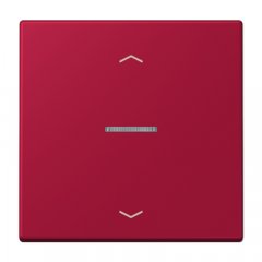 JUNG HOME taustiņš 1-viet, ar bultiņu simboliem<br />
, Serie LS, rouge carmin