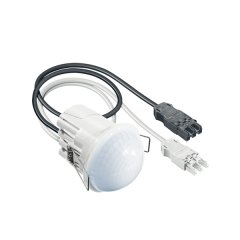 Recessed ceiling-mounted presence detector 360°, range approx. Ø 24 m, WAGO, remotely controlled