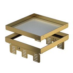 Kvadrata kasete tukšs 243x243mm, CuZn RKN2 UZD3 9MS25