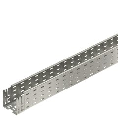 Kabeļu rene MKSM perforēta, ar ātro savienotāju 110x100x3050, V2A, 1.4301, 2B