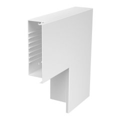 Plakanais stūris 400x230x100, PVC, bez caurumiem