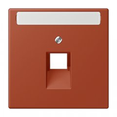 Virsma IAE/UAE-datu rozetei 1 x 8-polig, marķējams, termoplasts lakots, Serie LS, l'ocre rouge