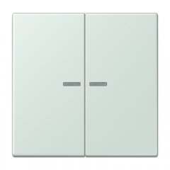 Taustiņs KNX slēdzim ar indikācijas logu 2-viet, Serie LS, céruléen pale