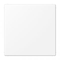 Nosedzošais vāks (tukša virsma) ar centrālplati , termoplasts lakots, Serie LS, sniegbalts matēts