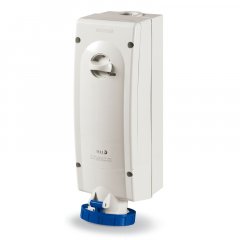 Kontaktligzda ar atdalītāju INTERLOCK.SOCKET 63A 2P+E 6h 200-250V 50Hz 60Hz 136X390MM