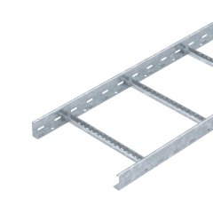 Kabeļu trepe perforēta, ar VS spraišļiem 60x400x3000, St, FS