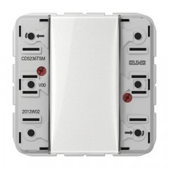 Spiedpogas modulis 24 V AC/DC, 20 mA 3-kanāli, 6 pārslēgšanas punkti, CD sērija