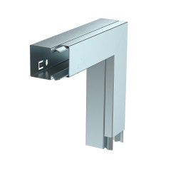 Plakanais stūris ar vāku 40x40mm, St, FS