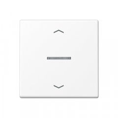 JUNG HOME taustiņš 1-viet, ar bultiņu simboliem<br />
, termoplasts krāsots, Serie A, sniegbalts matēts