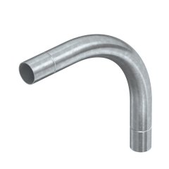 Līkums bez vītnes ø32mm, St, FT