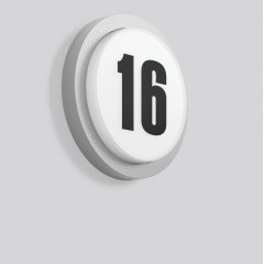 Gaismeklis CADERO disca, 4,5...10 W, 320...850 lm, 830, 840, silver, on/off Ceiling and wall luminaires, D 311 H 64