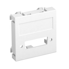 Multimedia Adapteris, DVI pievienojuma rozete 45x45mm, PC, dzidri balts, 9010 MTG-DV O RW1