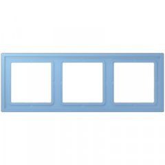 Rāmītis 3-vietīgs, LS ZERO, bleu céruléen 59