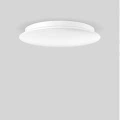 Gaismeklis FLAT SLIM disc, 30...44 W, 3500...5150 lm, 830, 840, white, Sensor Ceiling and wall luminaires, D 560 H 75, Opal glass, HF movement sensor