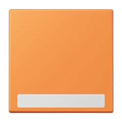 Taustiņs 1-viet, marķējams, Serie LS, orange clair