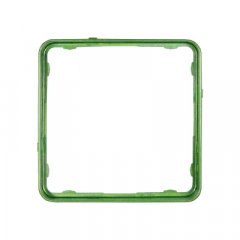 Dekoratīvs elements slēdzim ārējais, CD PLUS, metāliski zaļš