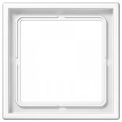 Rāmītis 1-vietīgs, vertikālā un horizontālā montāža, duroplasts, LS 990, balts