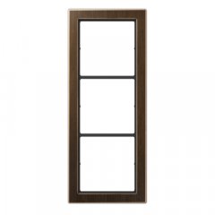 Rāmītis 3-vietīgs, FLAT DESIGN, Messing antik