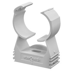 starQuick klipsis turētajs 24-28mm, PA, gaiši pelēks, 7035