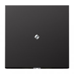 Nosedzošais vāks, Aluminium lackiert, Serie LS, tumša (lackiertes Aluminium)