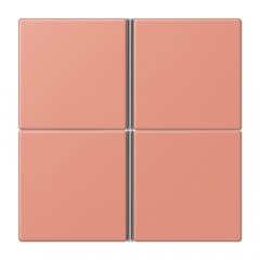 Taustiņs 4-viet, F40, Serie LS, l'ocre rouge moyen