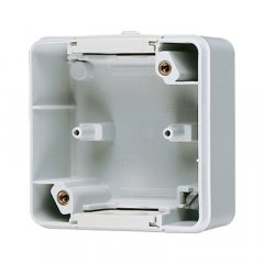 Kārba montāžai 1-viet, vertikālā un horizontālā montāža, Thermoplast, WG 800, pelēks