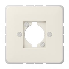 Virsma, paredzēta XLR rozetei (D-Serie), duroplast, Serie CD, ziloņkaula