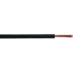 Vads H05V-K 1x0,75 melns