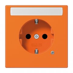 Kontaktligzda SCHUKO, 16 A 250 V ~, ar indikātoru, marķējams, ar bērnu drošību, termoplasts