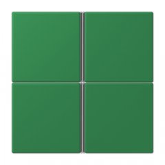 Taustiņs 4-viet, F40, Serie LS, vert foncé