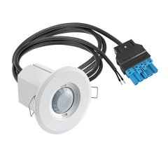 DALI-2-certified 360° presence detector, recessed ceiling mounting, range approx. Ø 8 m, input device with IEC 62386 Part -301, -302, -303, -304
