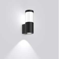 Gaismeklis MEGA LATERNE F, 14 W, 610 lm, 830, anthracite, on/off Wall luminaires, L 160 B 115 H 303, Opal glass