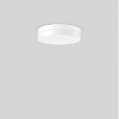 Gaismeklis FLAT SLIM round, 13...26 W, 1250...2500 lm, 830, 840, white, smart+free Ceiling and wall luminaires, D 300 H 75, Opal glass