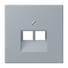 Virsma IAE/UAE-datu rozetei 2 x 8-polig, termoplasts lakots, Serie LS, gris clair 59